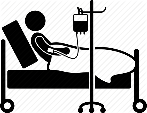 512x393 Bed, Blood, Hospital, Ill, Illness, Sick, Transfusion Icon