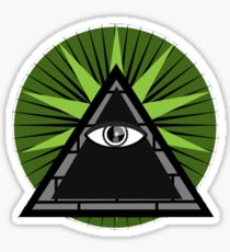 210x230 Illuminati Icon Stickers Redbubble