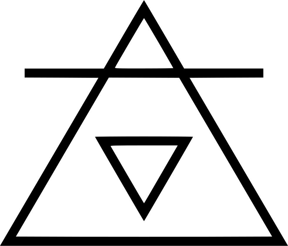 980x840 Triangle Illuminati Line Cross Png Icon Free Download