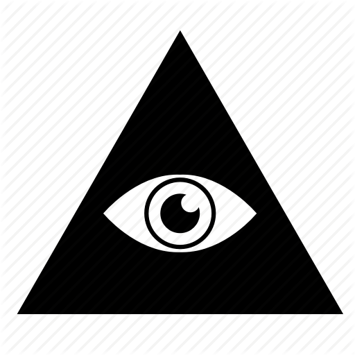 512x512 Eye, Illuminati, Label, Pyramid, Sect, Sign Icon