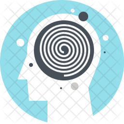 256x256 Illusion Icon Of Flat Style