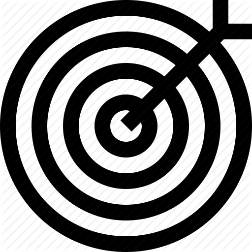 512x512 Aim, Dart, Focus, Illusion, Marketing, Target Icon