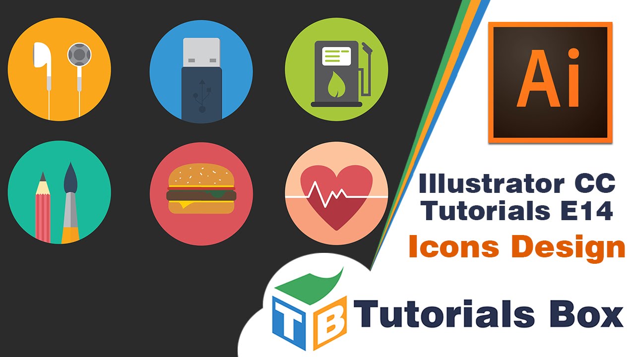 1280x720 Illustrator Cc Tutorials Icons Design