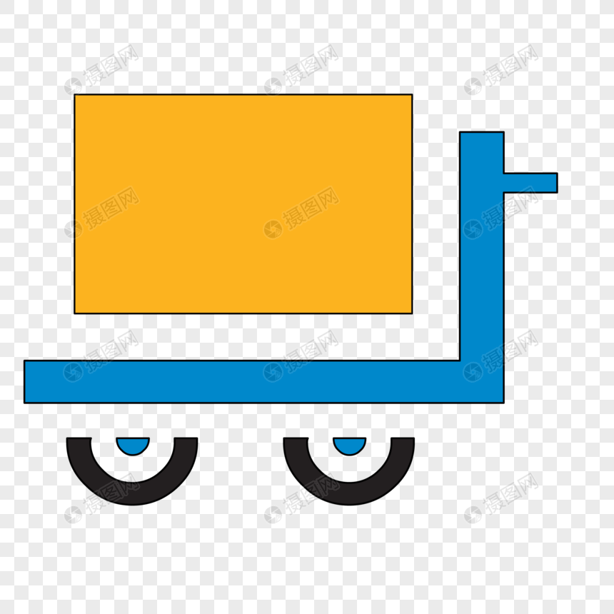 860x860 Creative Cartoon Yellow Car Illustrator Icon Png Image Picture