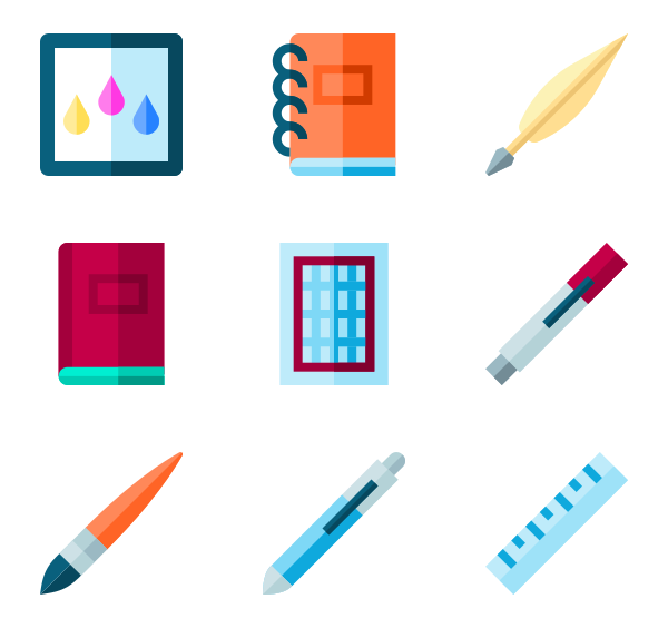 600x564 Illustrator Icon Packs