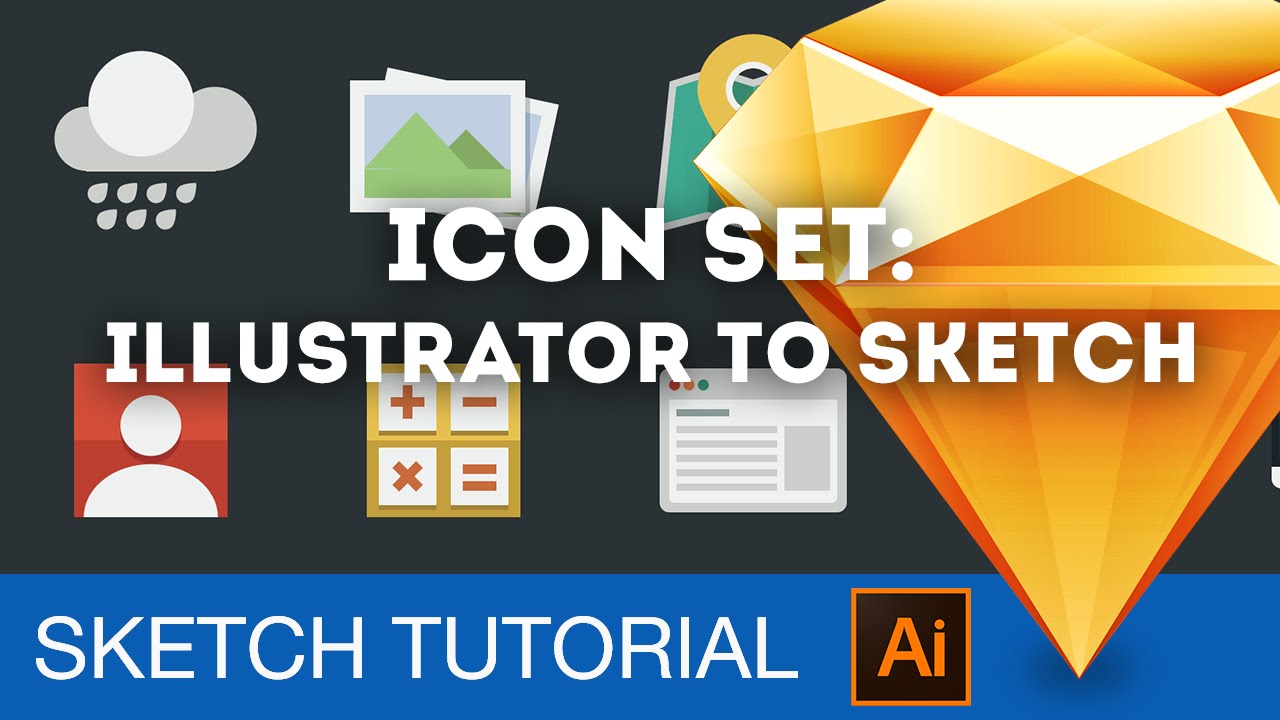 1280x720 Icon Set Adobe Illustrator To Sketch In Minutes Sketch