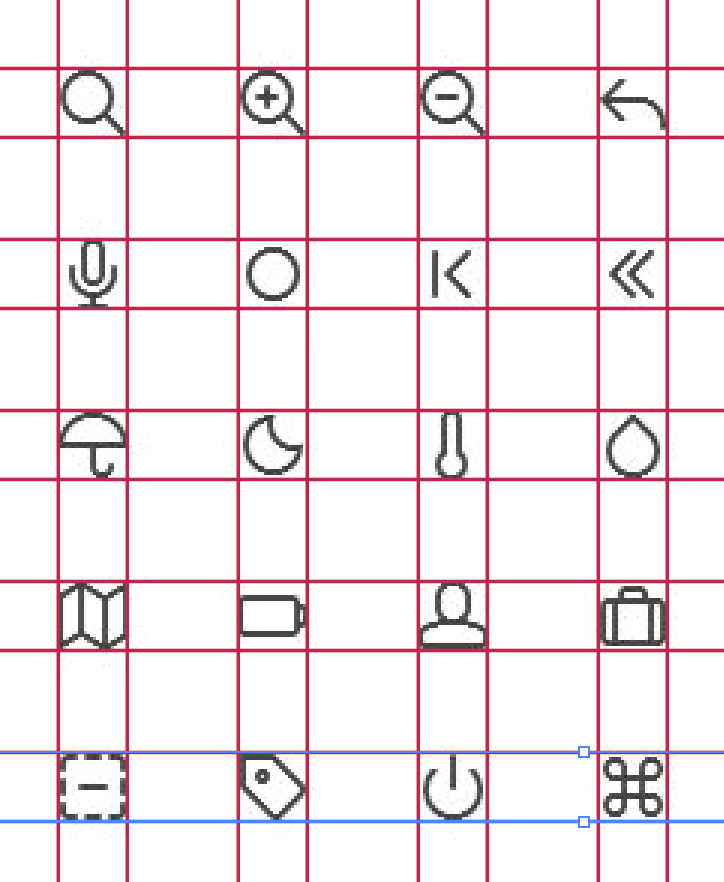 724x882 Unifying Sizing Of Font Icon Into A Set With Illustrator