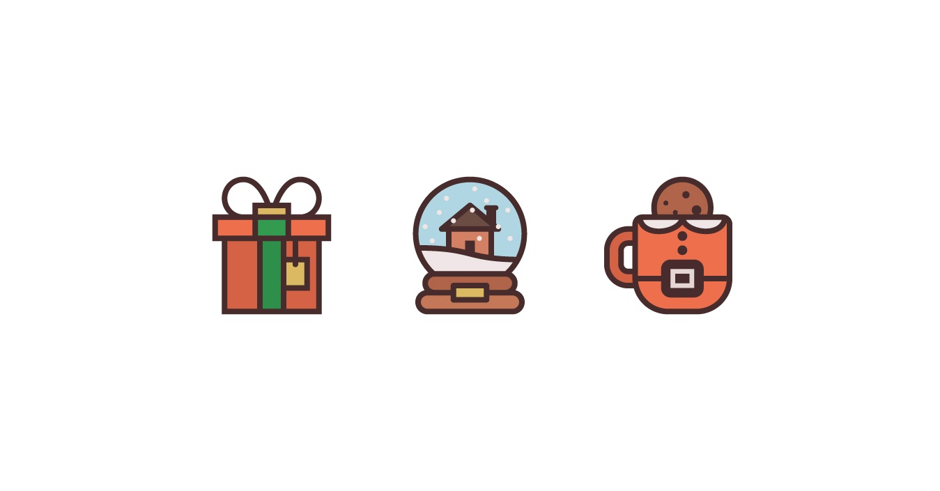 1349x705 Graphic Design Develop A Set Of Christmas Icons Free Adobe