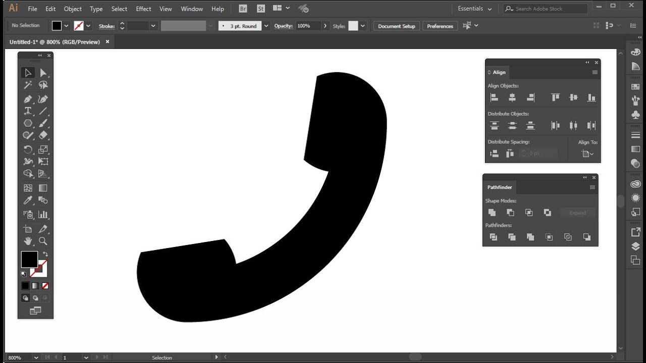 1280x720 Phone Icon Tutorial Adobe Illustrator Cc For Beginners