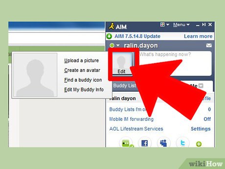 460x345 How To Get An Aol Instant Messenger Buddy Icon Steps