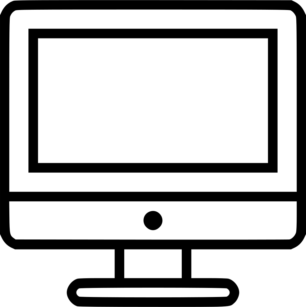 980x982 Comupter Desktop Mac Monitor Imac Display Screen Png Icon Free