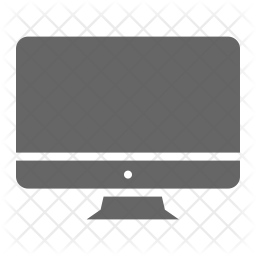 256x256 Imac Icon Of Glyph Style