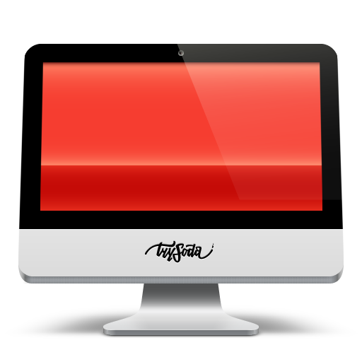 512x512 Imac, Red, Soda Icon