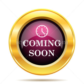 324x324 Coming Soon Icon Coming Soon Website Button On White Background