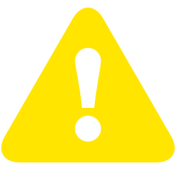 256x256 Free Yellow Error Icon