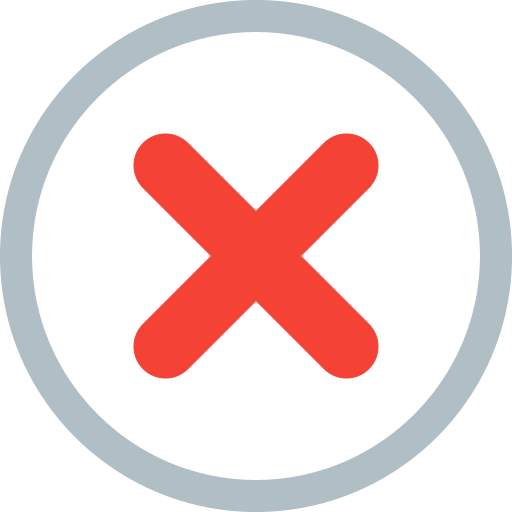 512x512 Mixed Error Icon