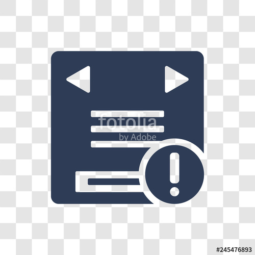 500x500 Program Error Icon Vector Stock Image And Royalty Free Vector