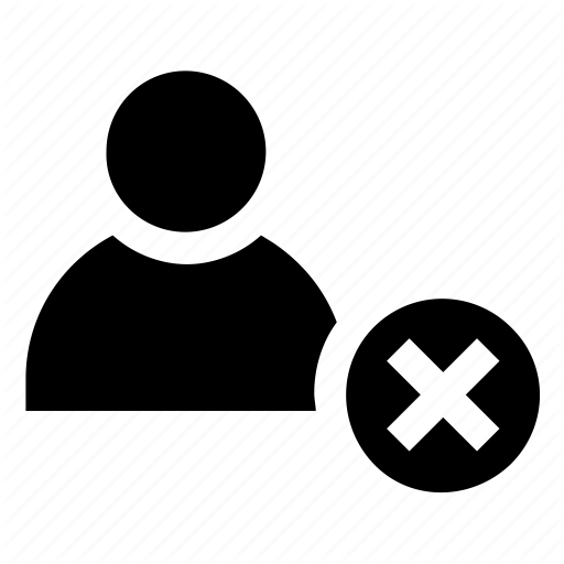 512x512 Blocked User, Delete Person, Fake Account, Profile, Stop User