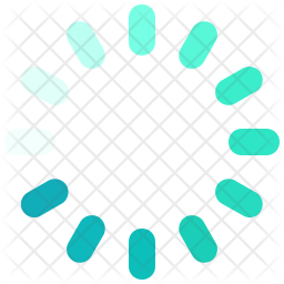 256x256 Loading Icon Of Flat Style