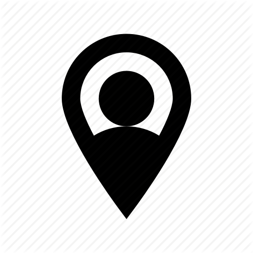 512x512 Location Pin, Map Location, Map Pin, User Location, User