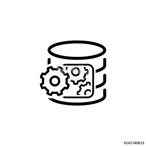 Data Processing Icon Flat Design Stock Image And Royalty Free 500x500 Data Processing Icon Flat Design Stock Image And Royalty Free