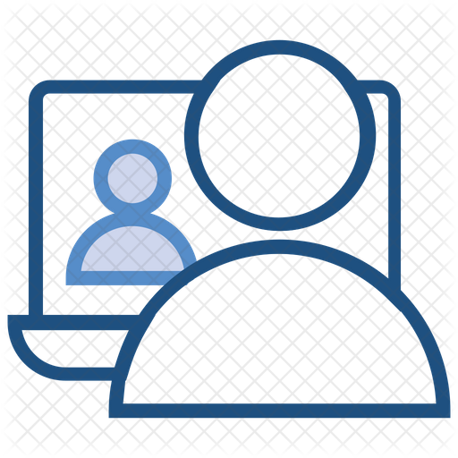 512x512 Online Education Icon Of Colored Outline Style