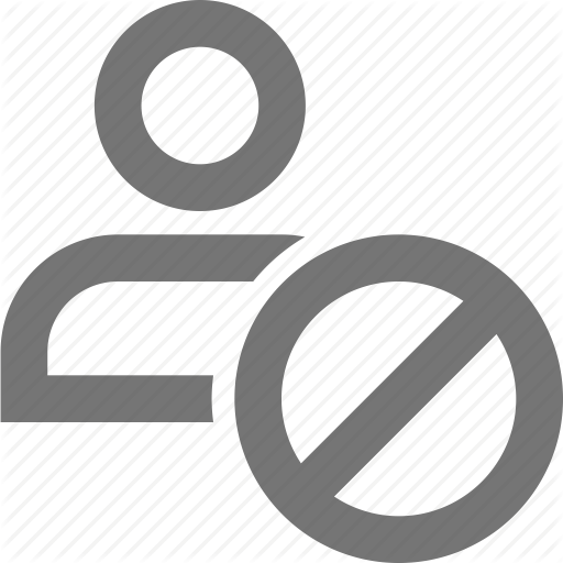 512x512 Account, Material, Off, Social, Unavailable, User Icon