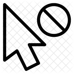 256x256 Unavailable Icon Of Line Style