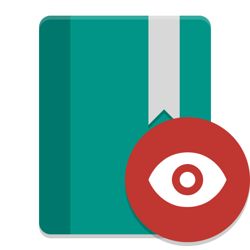 512x512 Calibre Viewer Icon Papirus Apps Iconset Papirus Development Team