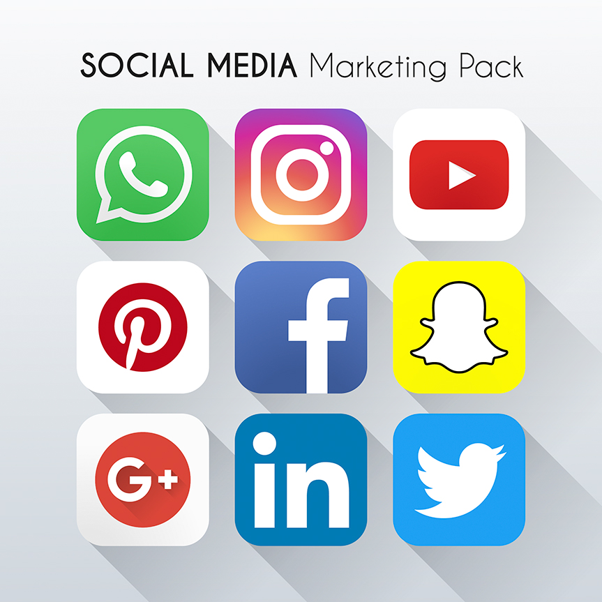 Free Social Media Icon Sets To Download 863x863 Free Social Media Icon Sets To Download