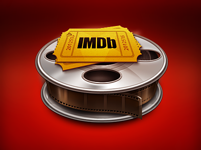 400x300 Imdb Film Product Illustrations Icon Design, App Icon Design
