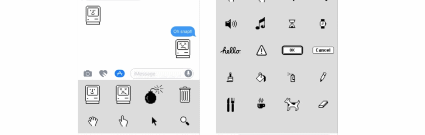 853x271 Classic Mac Icon Stickers Available From Apple For Free