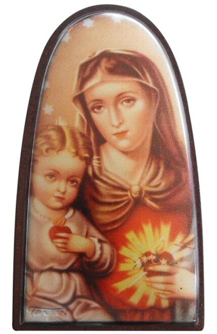 429x659 Immaculate Heart Of Mary Icon Style