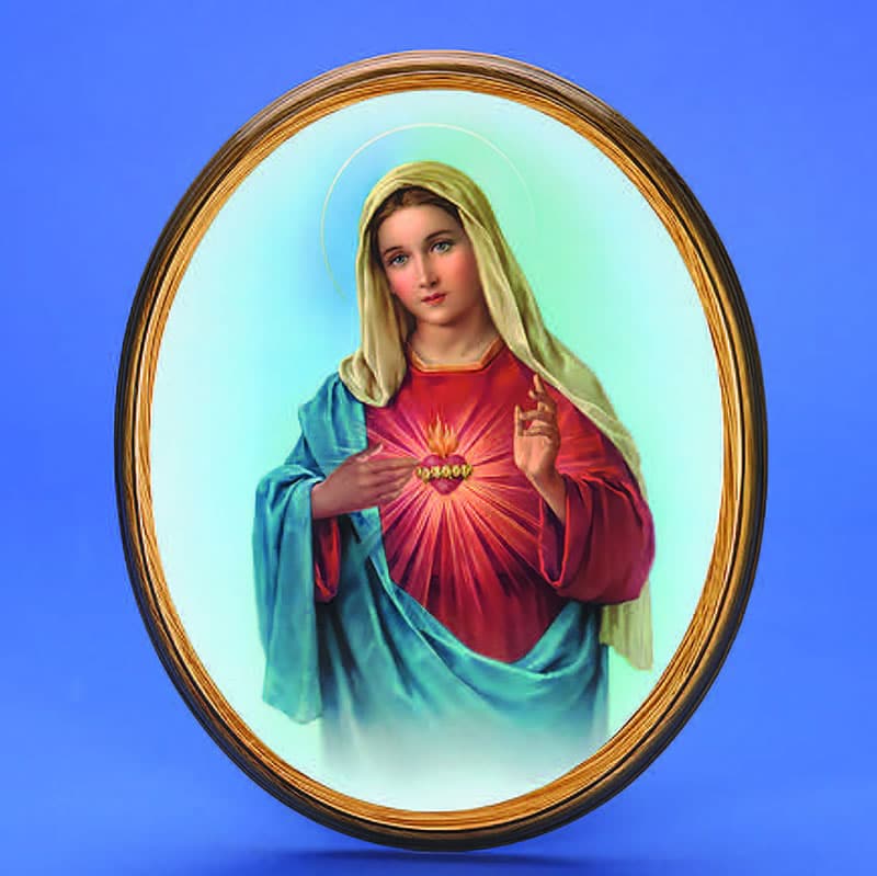 Immaculate Heart Of Mary Icon At Collection Of