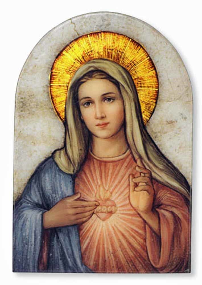 Immaculate Heart Of Mary Icon at Vectorified.com | Collection of ...