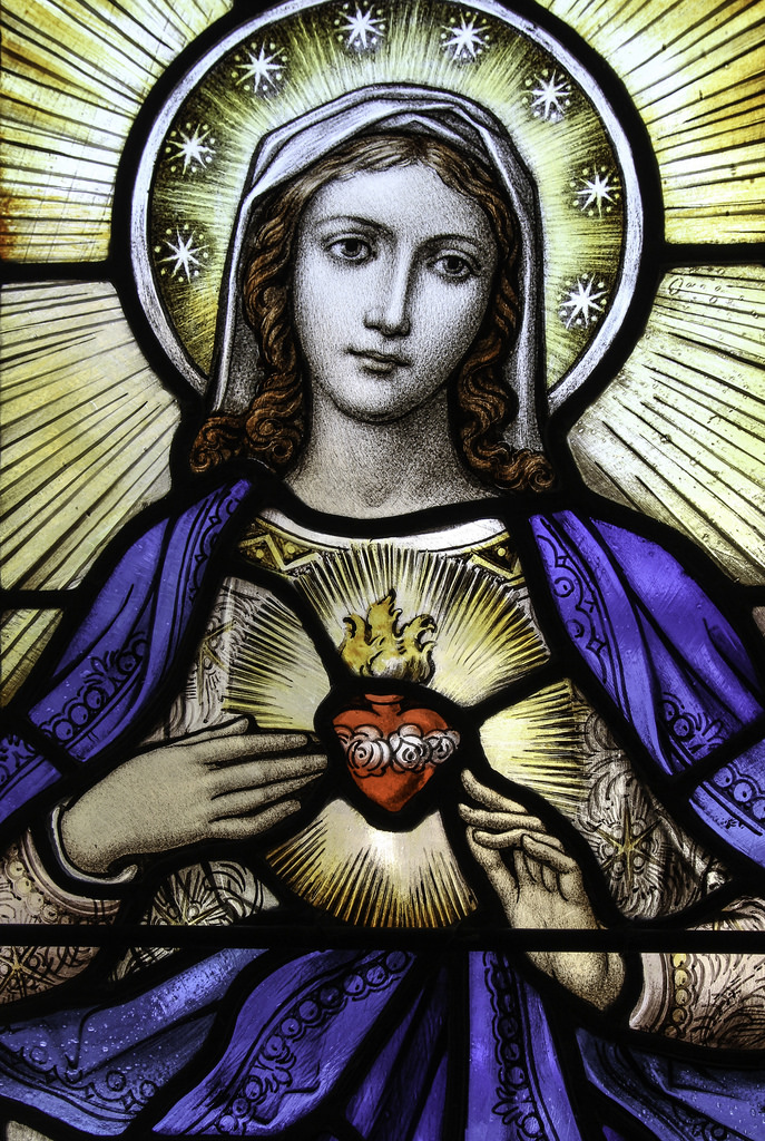 Immaculate Heart Of Mary Icon At Collection Of