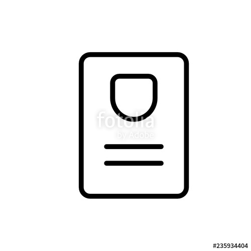 500x500 Immigration Icon Vector Design Stock Image And Royalty Free