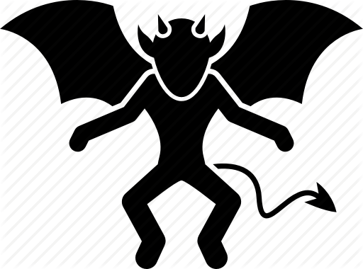512x380 Devil, Evil, Gargoyle, Gremlin, Imp, Monster, Wing Icon