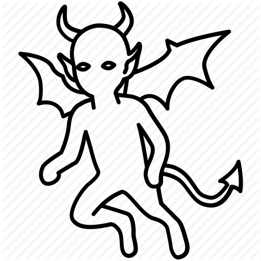 512x512 Bad, Conscience, Demon, Devil, Evil, Gremlin, Imp Icon