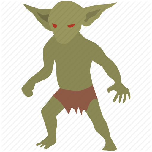 512x512 Boggart, Creature, Fantasy, Goblin, Gremlin, Imp, Troglodyte Icon