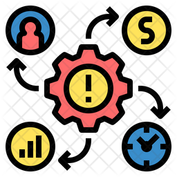 256x256 Impact Icon Of Colored Outline Style