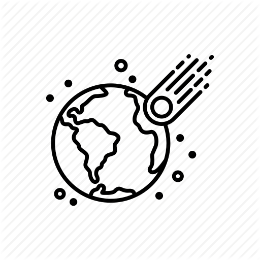 512x512 Armageddon, Asteroid, Astronomy, Catastrophe, Comet, Earth, Impact