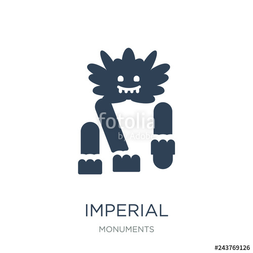 500x500 Imperial Guardian Lion Icon Vector On White Background, Imperial