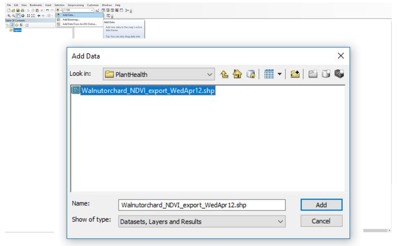1300x794 Displaying Shp Plant Health Data In Arcgis