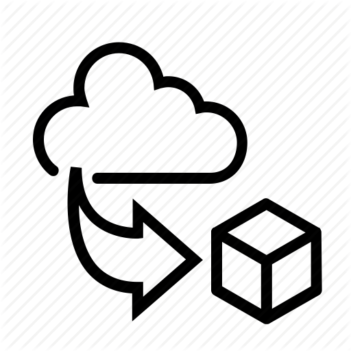 512x512 Cloud, Data, Download, Import, Scraping Icon