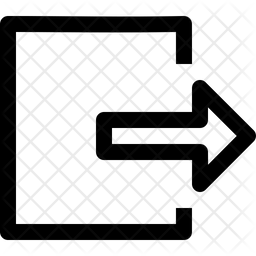 256x256 Box, In, Arrow, Export, Import, File, Share, Document Icon Of Line