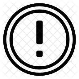 256x256 High Importance Icon Of Line Style