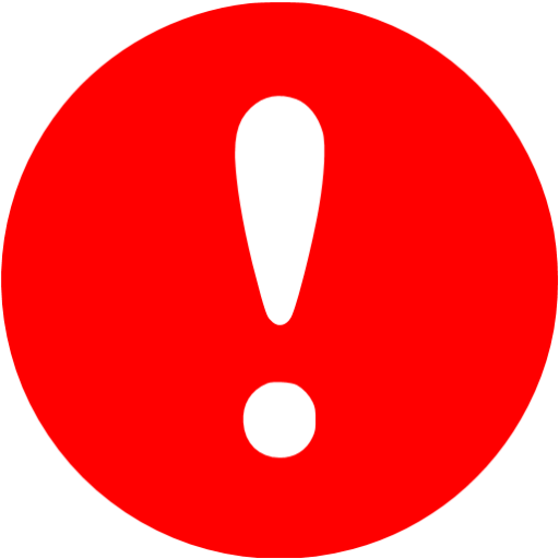 512x512 Red High Importance Icon