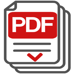 256x256 Import Pdf Tool Icon Large