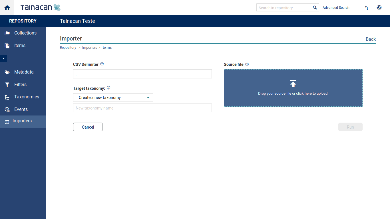 1366x768 Tainacan Alpha Icons, Facets, Bulk Add And The New Importer